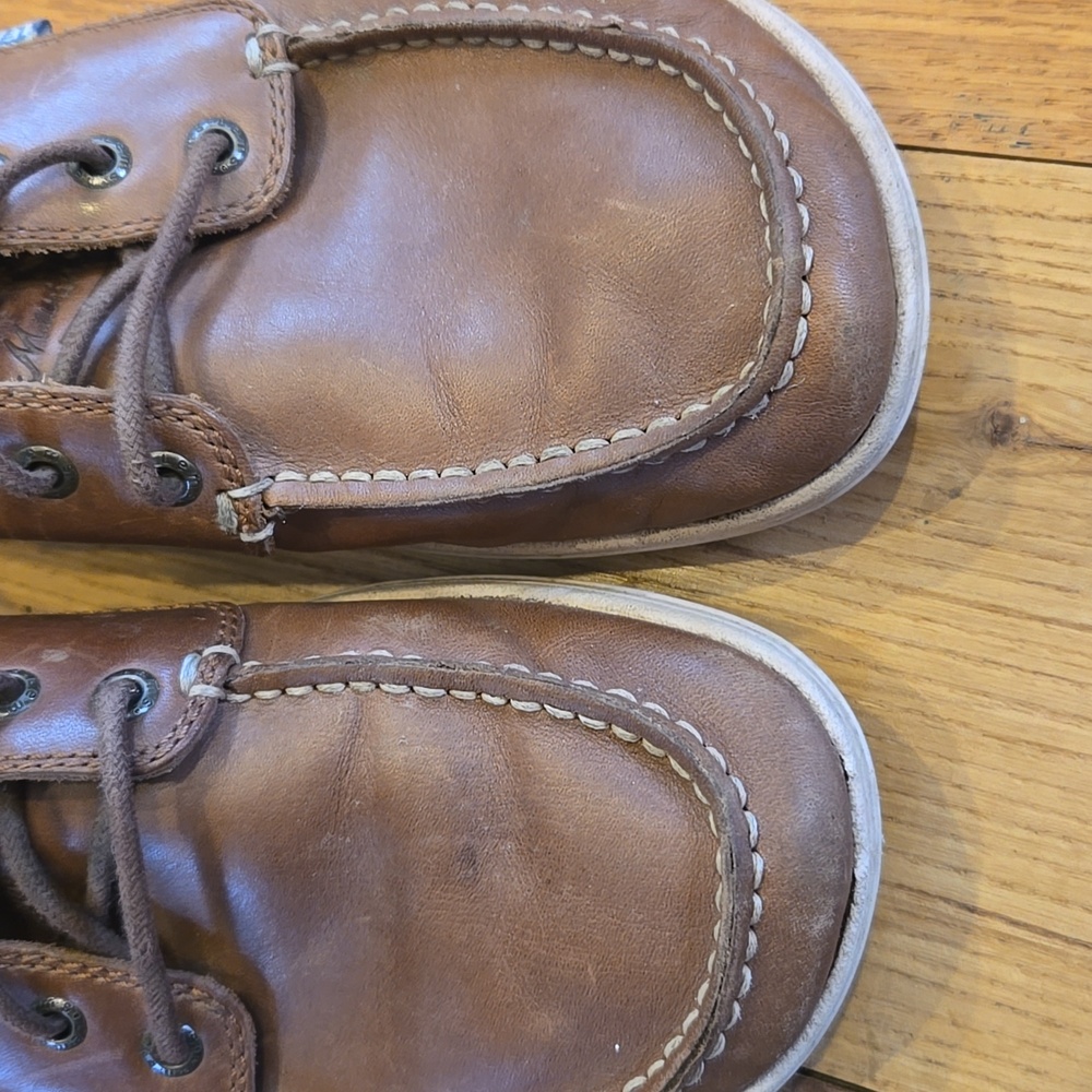 Lems Mariner Size 7.5 Mens Size 9 Womens In Walnut 100% Leather - Picture 8 of 10